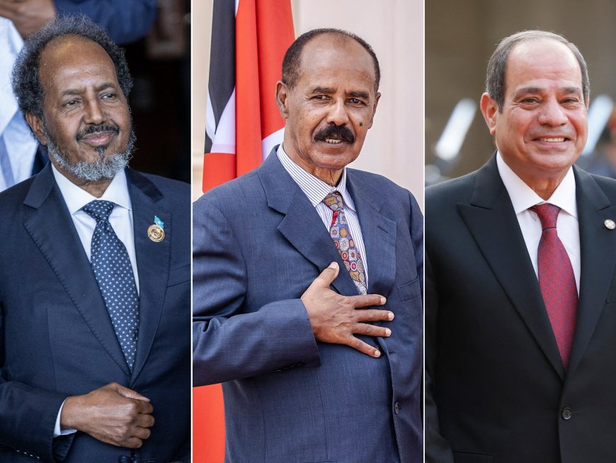 Somalia, Eritrea and Egypt pledge to bolster security ties --[Reported by Umva mag]