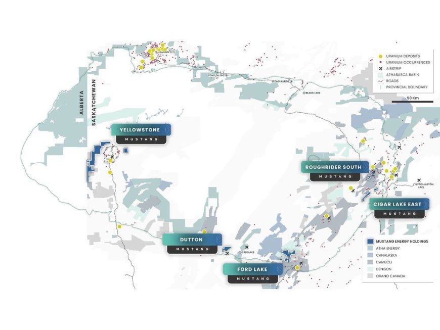 Mustang Energy Corp. Expands Land Portfolio Across the Athabasca Basin, Saskatchewan --[Reported by Umva mag]