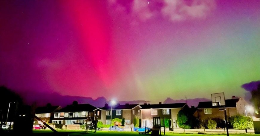 Northern Lights put on spectacular display above UK – will we see them again tonight? --[Reported by Umva mag]