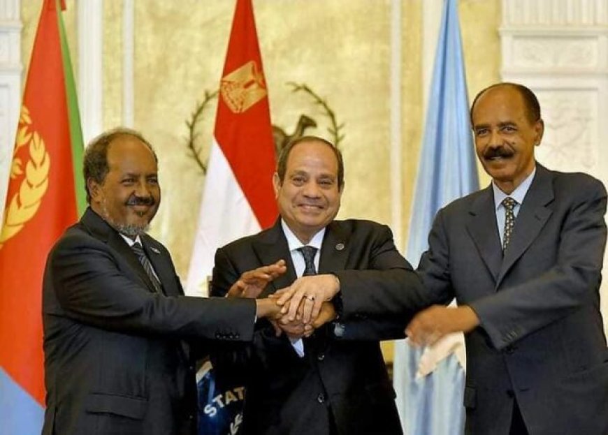 Eritrea, Egypt and Somalia cement ‘axis against Ethiopia’ --[Reported by Umva mag]