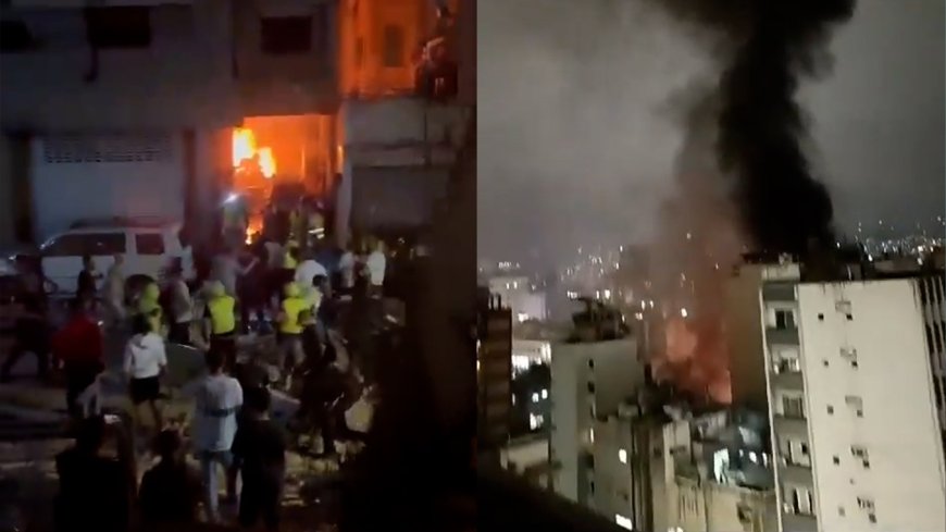 Israeli attacks in Beirut city centre kill at least 22 people --[Reported by Umva mag]