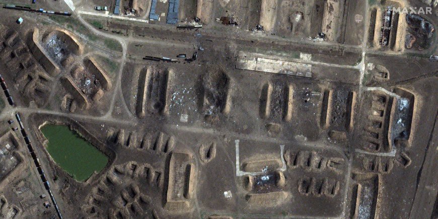 Ukraine is eroding Russia's military advantage with strikes on its ammo depots --[Reported by Umva mag]