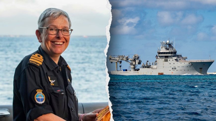 Female captain not to blame for sinking of $61M navy ship: New Zealand defense minister --[Reported by Umva mag]