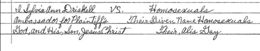 A 66-year-old woman once tried to sue ‘all gay people’ and the jokes wrote themselves --[Reported by Umva mag]