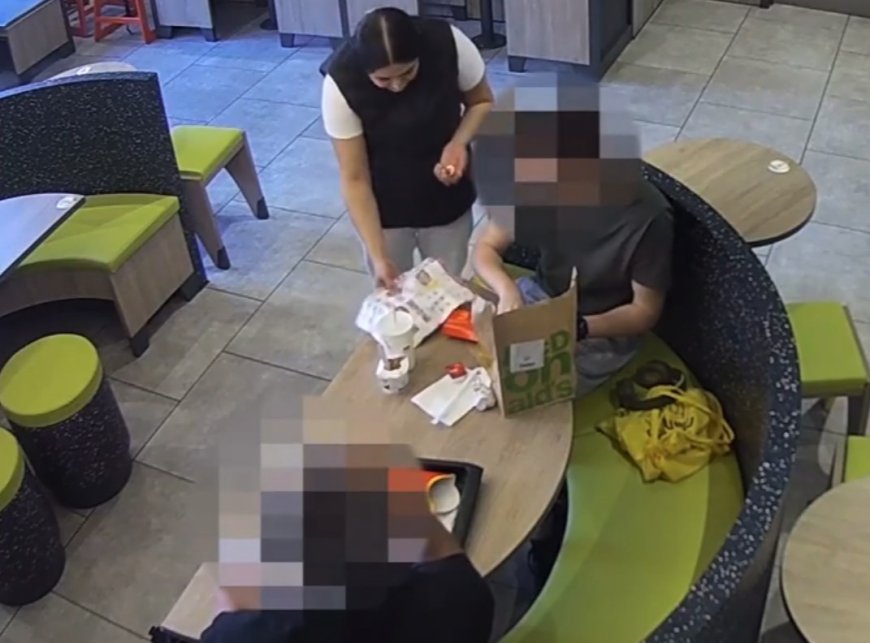 Watch thief, 24, distract McDonald’s customer & seamlessly swipe his phone off table – would you have caught on mid-con? --[Reported by Umva mag]