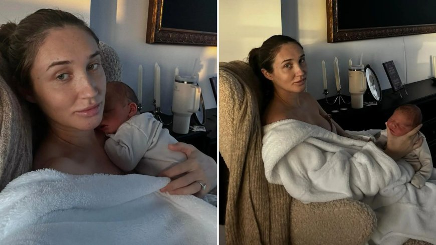 New mum Megan McKenna sent warning as she sparks concern with breastfeeding comments --[Reported by Umva mag]