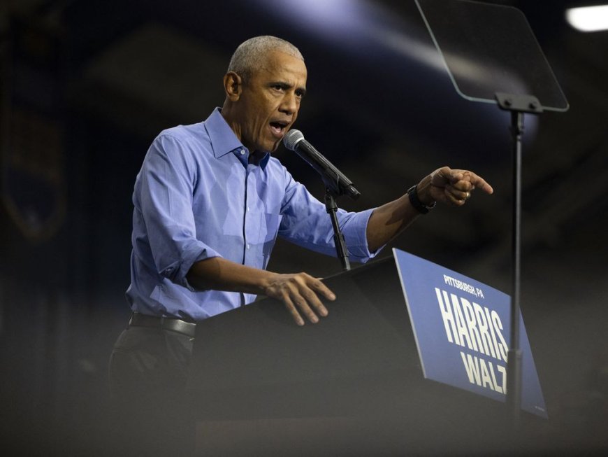 Fiery Barack Obama urges Black men to show up for Harris as he campaigns in Pennsylvania --[Reported by Umva mag]