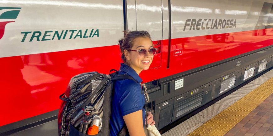 I love flying with a backpack &mdash; but after spending 2 weeks lugging one around Europe, I think a carry-on suitcase is the way to go for longer trips --[Reported by Umva mag]