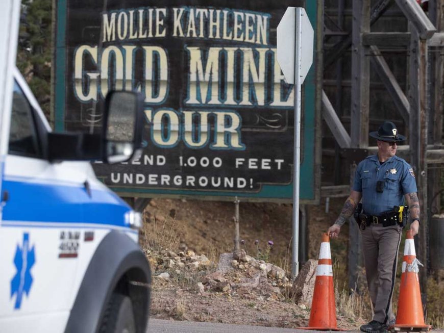 Elevator mishap at Colorado tourist mine killed 1 and trapped 12; cause is still unknown --[Reported by Umva mag]