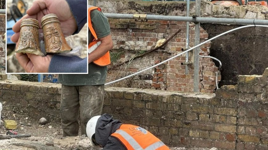 Archaeologists uncover ‘one of UK’s oldest PUBS’ buried under nightclub – including centuries-old wine bottles & flagons --[Reported by Umva mag]