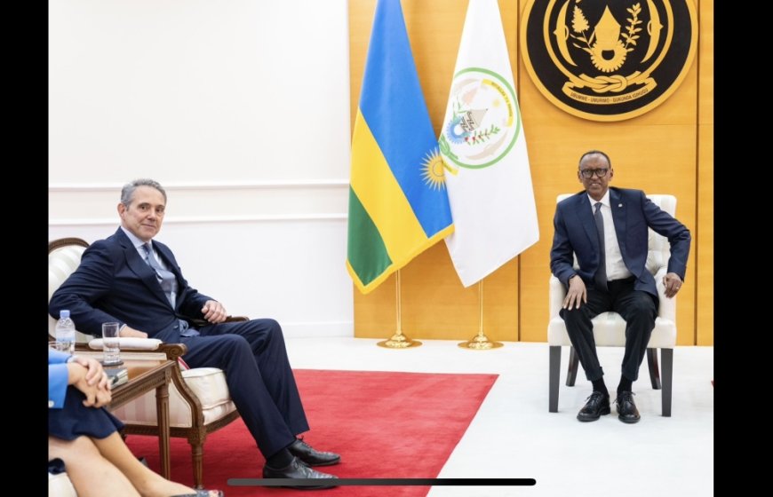 Kagame meets new EU Great Lakes envoy --[Reported by Umva mag]