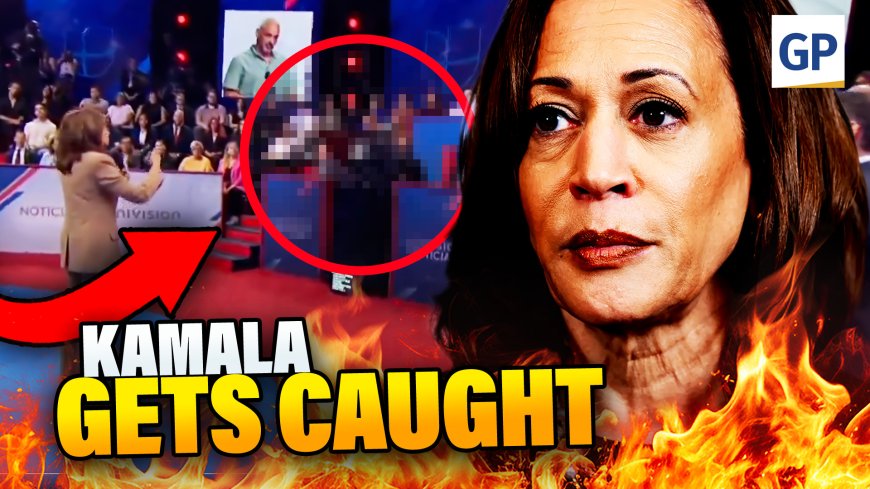 Kamala Gets EXPOSED When Univision Shows Her Teleprompter LIVE During Town Hall --[Reported by Umva mag]