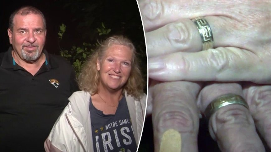 Florida couple marvels as Hurricane Milton uncovers lost wedding ring after nearly a decade --[Reported by Umva mag]