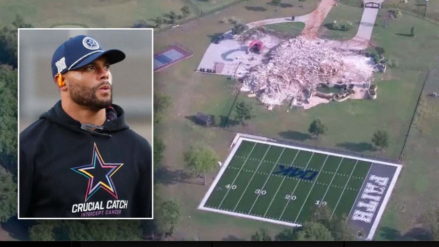 Cowboys' Dak Prescott rips media coverage of Texas mansion demolition: 'I think it’s crazy' --[Reported by Umva mag]