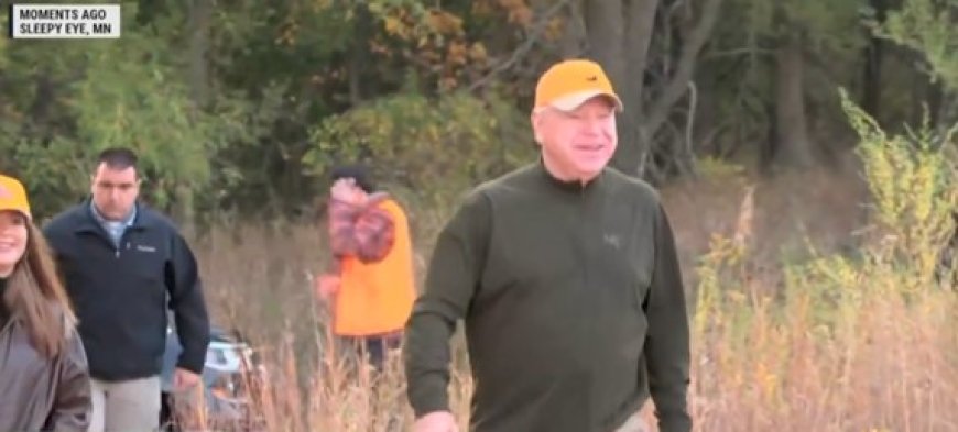 HAHA: Tampon Tim Walz Poses for a Hunting Photo-Op and It Blows Up in His Face When a Few Problems Become Obvious (VIDEO) --[Reported by Umva mag]