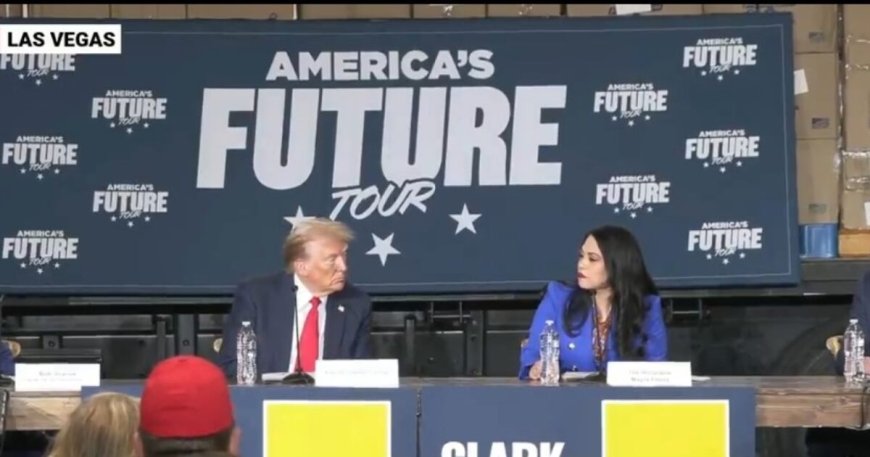 President Trump Speaks in Las Vegas at Hispanic Roundtable Discussion with Goya Foods CEO Bob Unanue: “We Have Freedom,” “And If We Don’t Get it Back, We Are Going to Lose This Country”  (VIDEO) --[Reported by Umva mag]