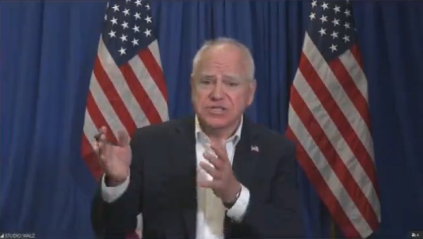 NONE OF YOUR BUSINESS: Tim Walz Says Difference Between Joe Biden and Kamala Harris is “NOT What They Need to Be Concerned With” (VIDEO) --[Reported by Umva mag]