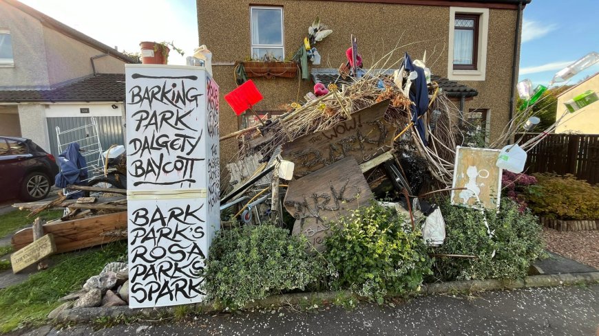 My neighbour is the UK’s ‘WORST’ – his front garden is a ‘Frankenstein art installation’ & he sounds air horn all night --[Reported by Umva mag]