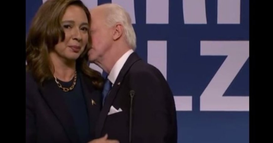 They Went There… SNL Runs Skit with Creepy Joe Biden Sniffing Kamala – Something the Fake News Has Given Old Joe a Pass on for Years! (VIDEO) --[Reported by Umva mag]