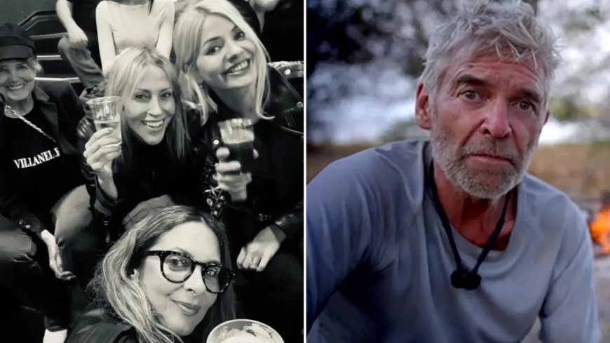 Holly Willoughby enjoys boozy night out with friends as she returns to social media after Phillip Schofield revelations --[Reported by Umva mag]