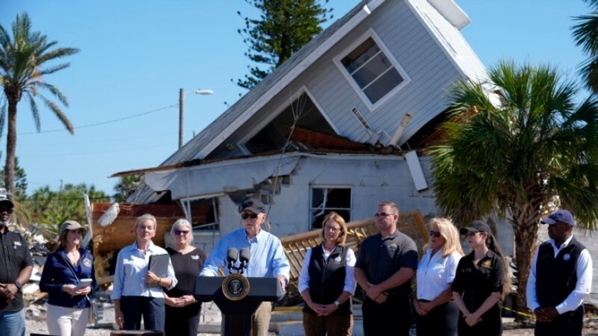 Biden surveys Hurricane Milton damage in Florida --[Reported by Umva mag]