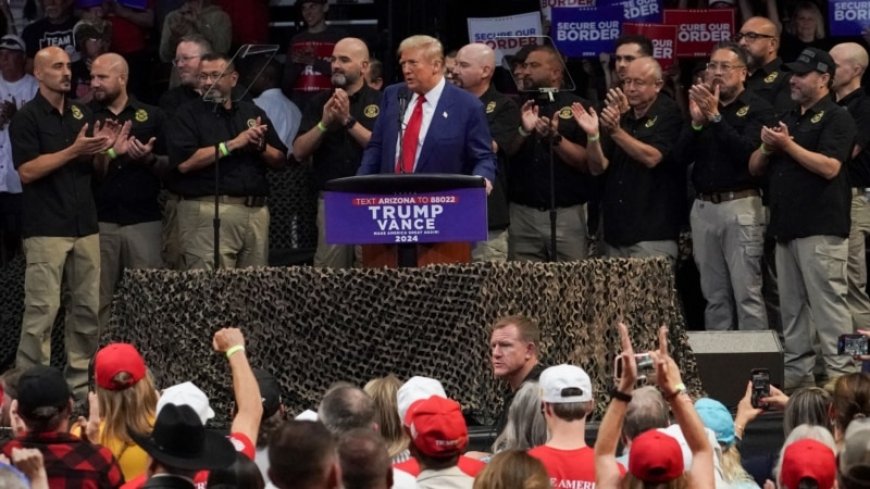 Man arrested near Trump rally in California on gun charges --[Reported by Umva mag]