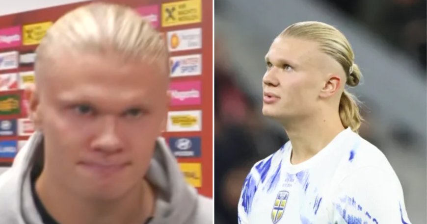 Manchester City star Erling Haaland criticised for snubbing media duties after Norway’s heavy defeat to Austria --[Reported by Umva mag]