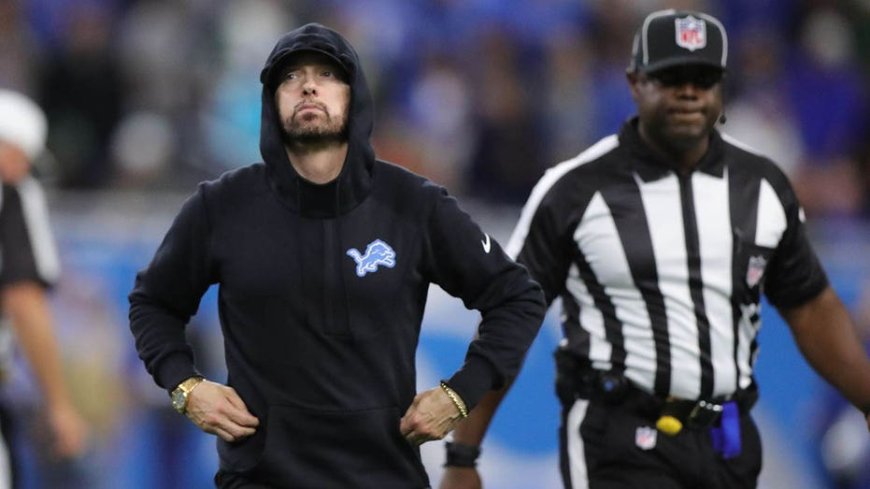 Eminem gives 1-word reaction after Lions' Aidan Hutchinson suffers gruesome injury vs Cowboys --[Reported by Umva mag]