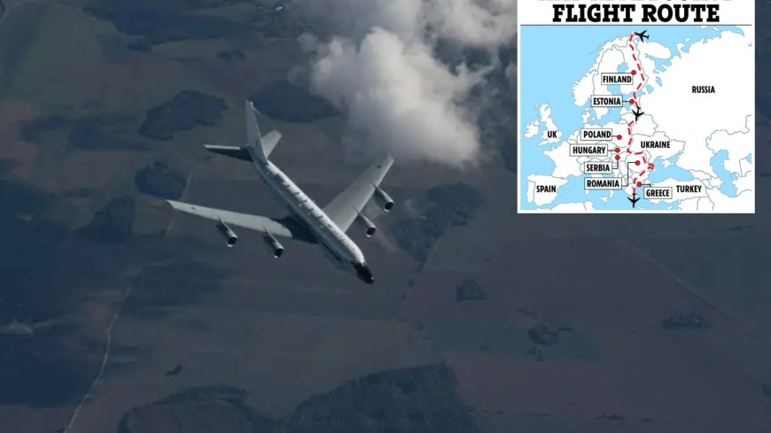 RAF jet conducts first EVER mission along Nato’s Russia border to ‘soak up’ intel on Putin’s forces --[Reported by Umva mag]