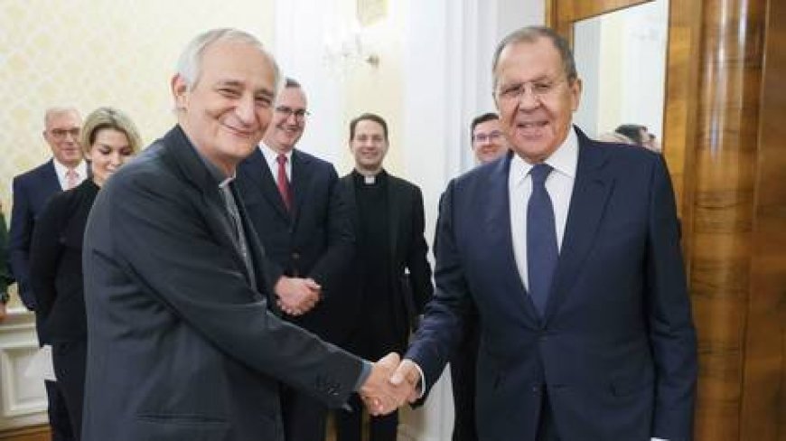 Lavrov meets with Pope’s emissary --[Reported by Umva mag]