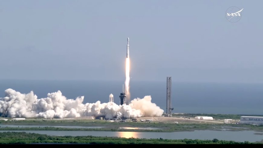 SpaceX Falcon Heavy rocket launches NASA's Europa Clipper probe to explore icy Jupiter ocean moon --[Reported by Umva mag]