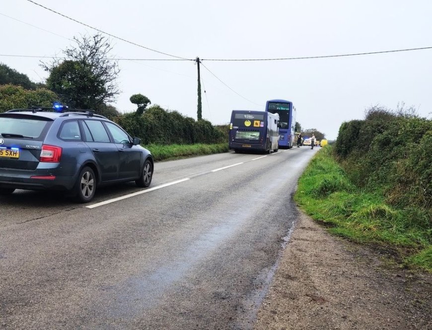 Boy & woman fighting for life & 4 other kids injured after school bus packed with children crashes into car --[Reported by Umva mag]