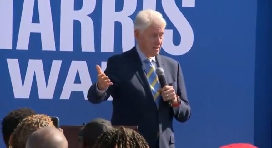 THERE IT IS: Bill Clinton Says the Quiet Part Out Loud on Kamala’s Illegal Alien Invasion (VIDEO) --[Reported by Umva mag]