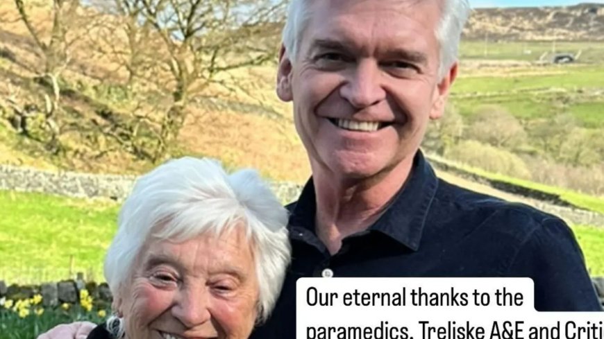 ‘It’s been a heartbreaking few days’ says Phillip Schofield as he emotionally announces his mum’s death --[Reported by Umva mag]