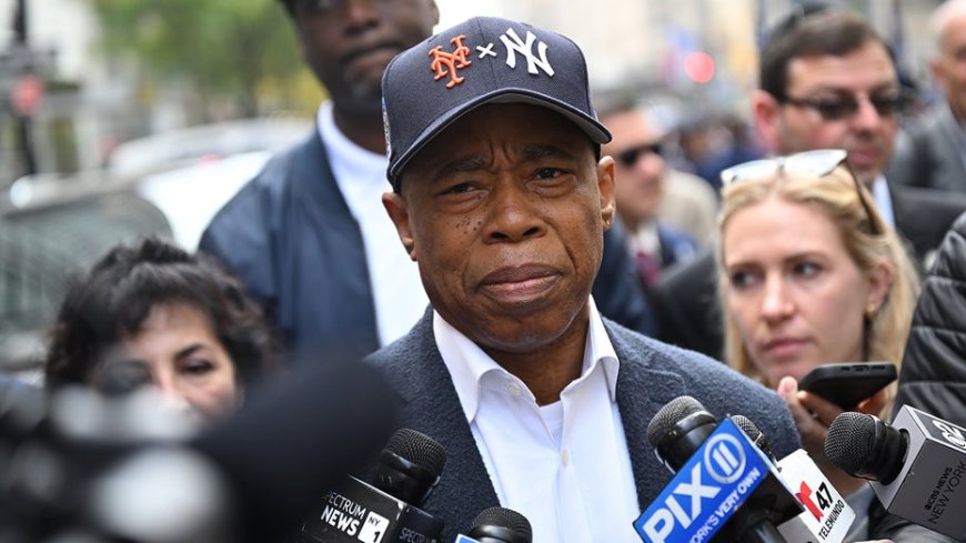 New York City Mayor Eric Adams roasted for wearing both Yankees, Mets logos on hat --[Reported by Umva mag]