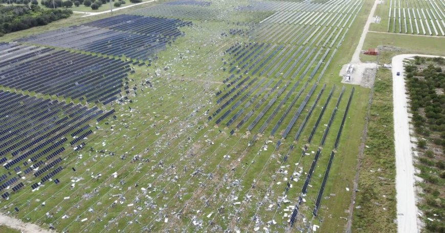 Hurricane Milton Exposes Green New Deal’s Fragility: Costly Solar Panels Destroyed in Florida, Leaving Thousands in the Dark --[Reported by Umva mag]