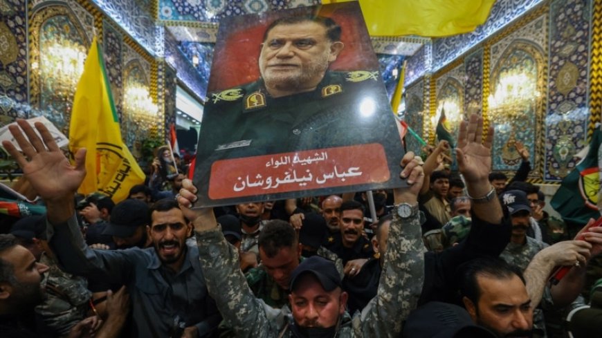 Funeral held in Iraq for Iranian general killed by Israel with Nasrallah --[Reported by Umva mag]