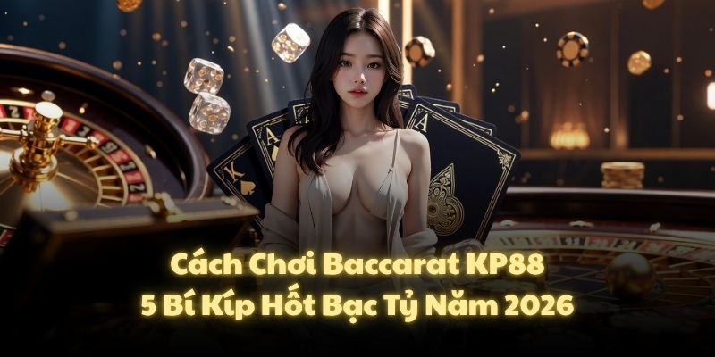 Cách Chơi Baccarat KP88: 5 Bí Kíp Hốt Bạc Tỷ Năm 2026